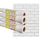 Teacher Created Resources White Subway Tile Better Than Paper Bulletin Board Roll, 4ft. x 12ft., 4PK TCR32432 - alternate 1